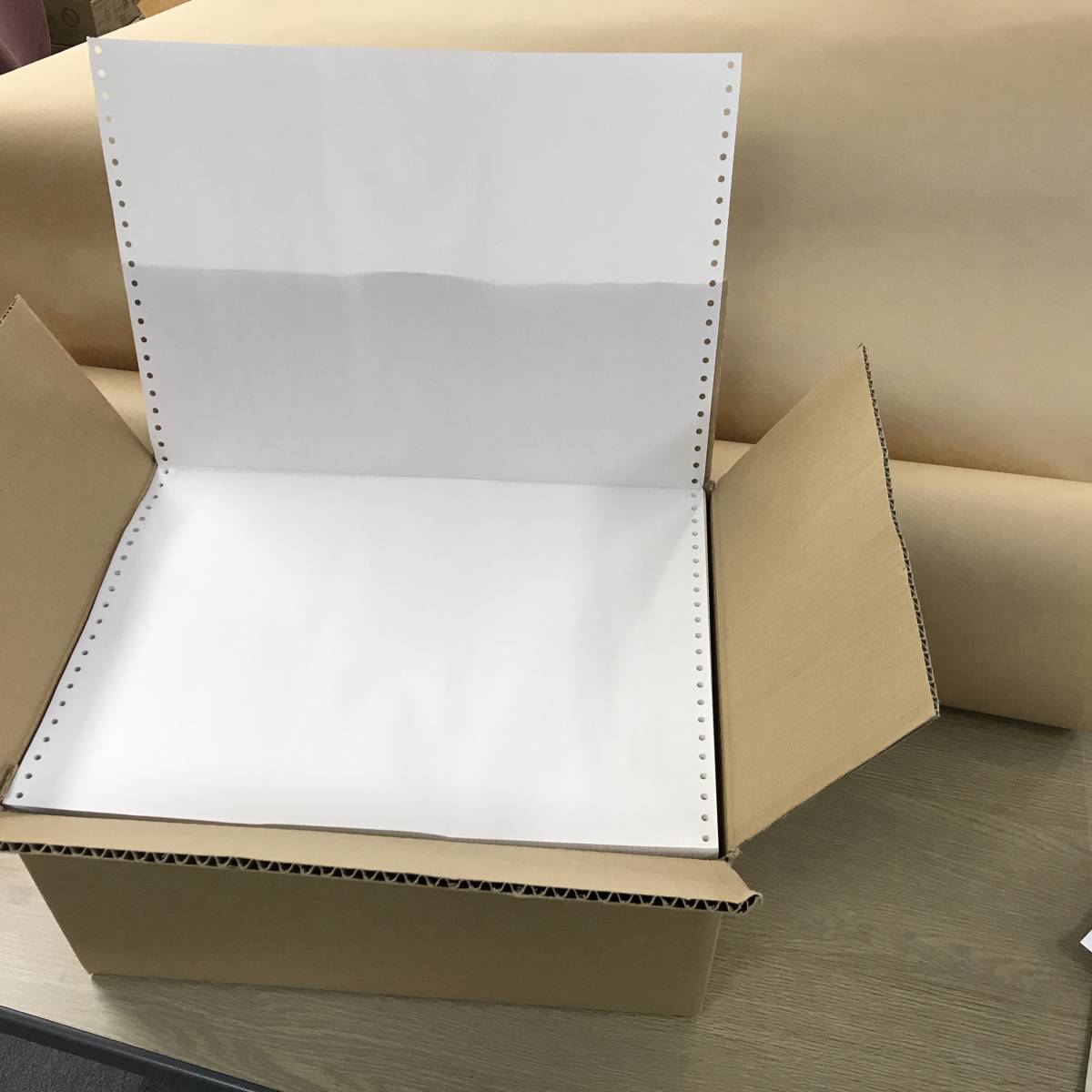 連続用紙　文運堂　白紙フォーム　1箱（2000枚）2