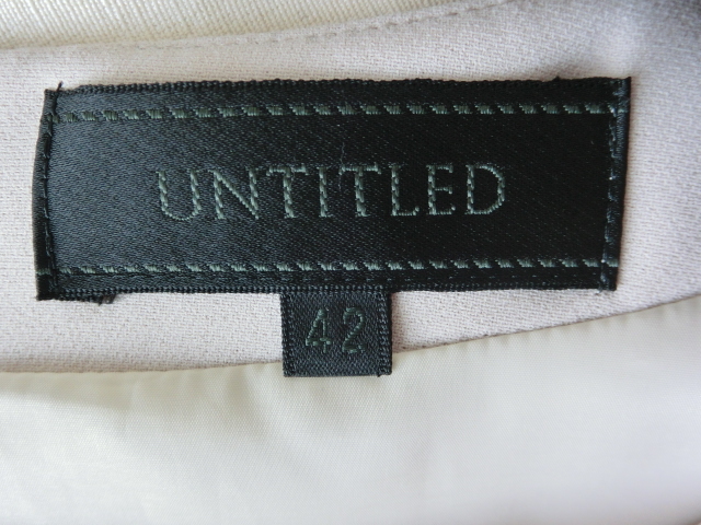 [ large size ]UNTITLED Untitled * on goods!bai color One-piece * size 42