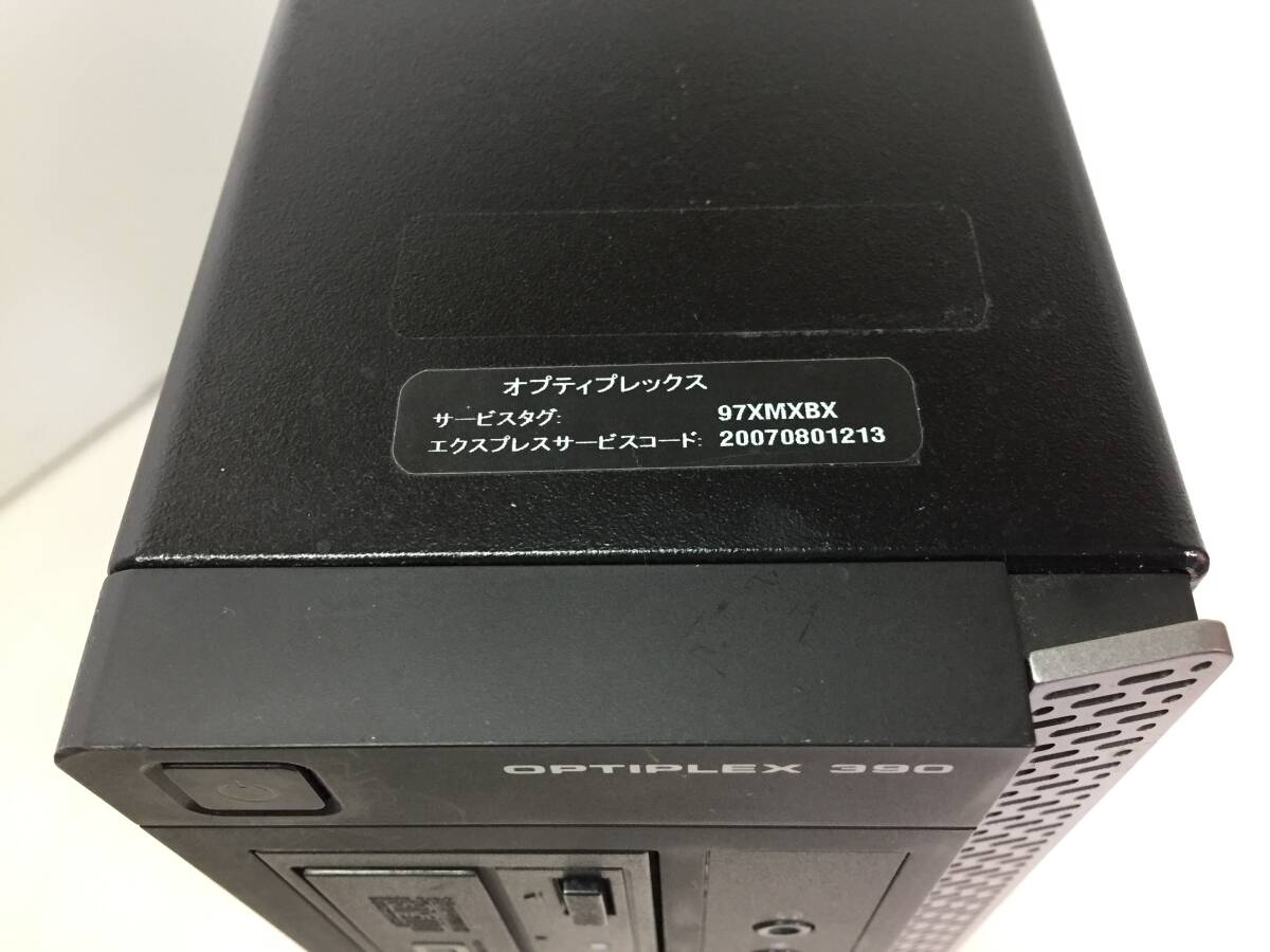 ※即決★DELL Optipiex 390 デスクトップPC Core i5-2400 3.10GHz：8GB【BIOS確認/現状渡し】_画像5