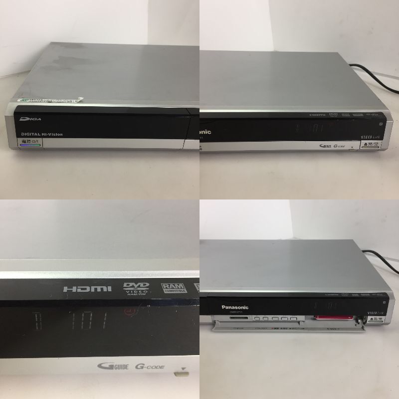 ※□Panasonic DIGA ブルーレイ DVDレコーダー HDD搭載ハイビジョンDVDレコーダー DMR-XP11【現状渡し】_画像2