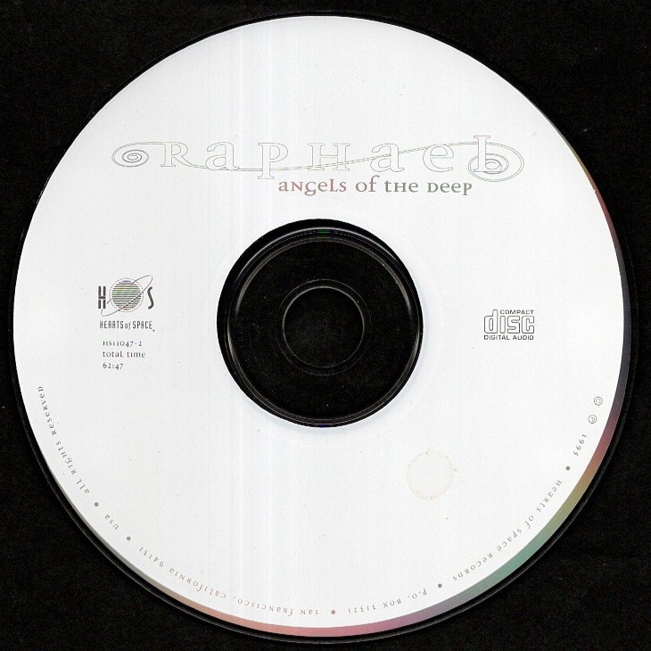 音楽CD Raphael(ラファエル) 「Angels of the Deep」 Hearts of Space HS11047-2 輸入盤 冒頭数分再生確認済_画像3