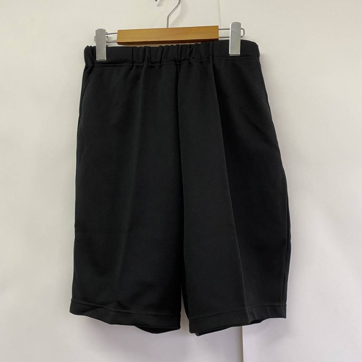 Goldwin брюки половина брюк широкие брюки черные с неиспользованными битками спортивная одежда носить басспановый клуб Clear Black Jersey S790aa xo