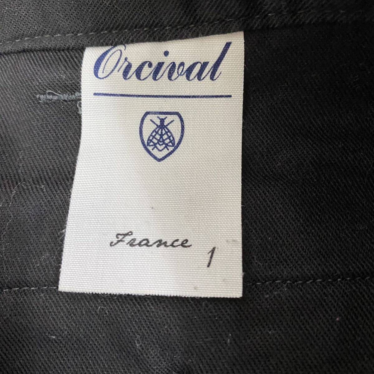 オーシバル ORCIVAL デニムパンツ デニム パンツ 古着 ネイビー 大きいサイズ 紺 ワーク_画像9