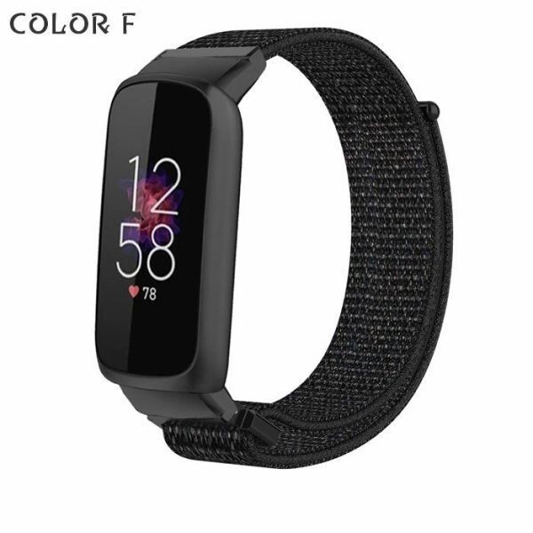 Fitbit Luxe 対応 交換バンドフィットビット ナイロン ベルト フィットビット ラックス 交換ベルト フィットビット バンド COLOR C_画像7