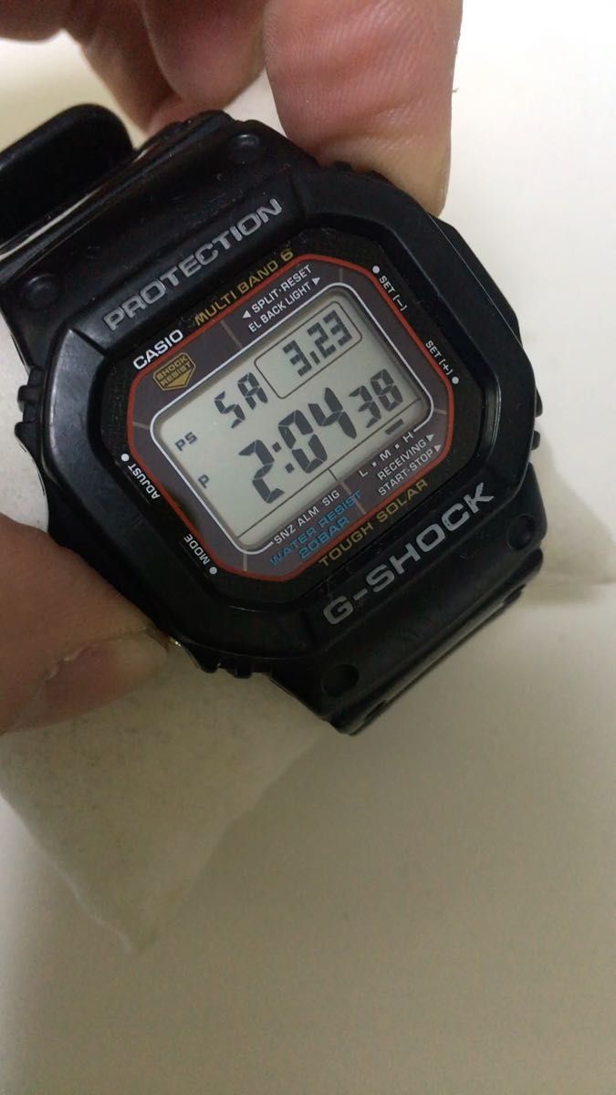 CASIO G-SHOCK GW-M5610 電波ソーラー　稼働中