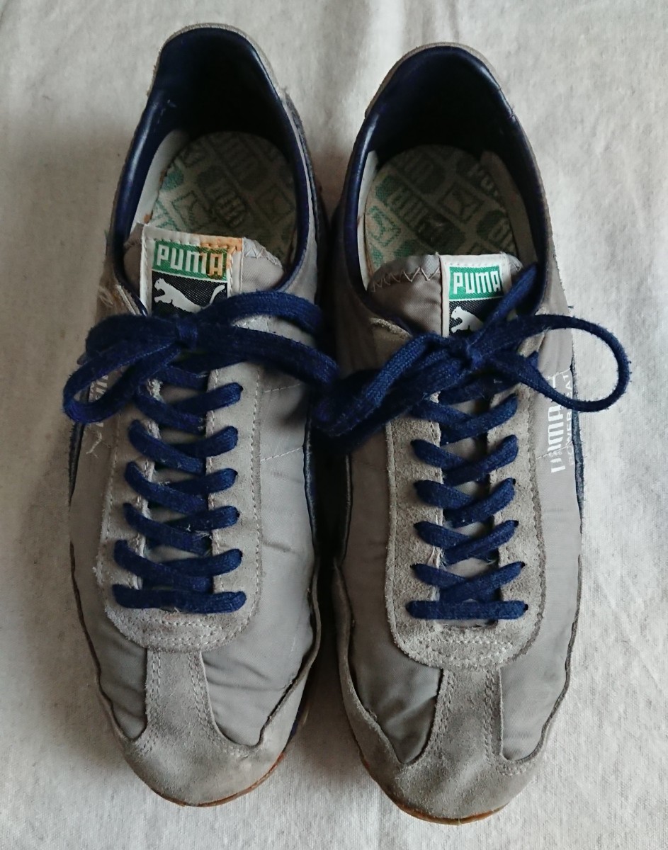 台湾製 PUMA power cat スニーカー ビンテージ 70s 80s taiwan