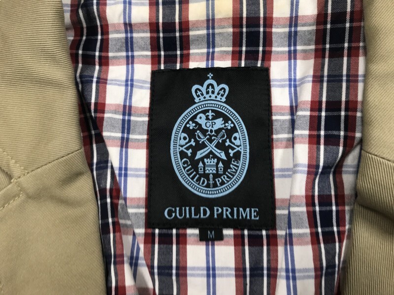 GUILD PRIME ギルドプライム × ディッキーズ DICKIES Y2K ロック モード ネオグランジ 古着 チノ テーラードジャケット メンズ M ベージュ_画像2