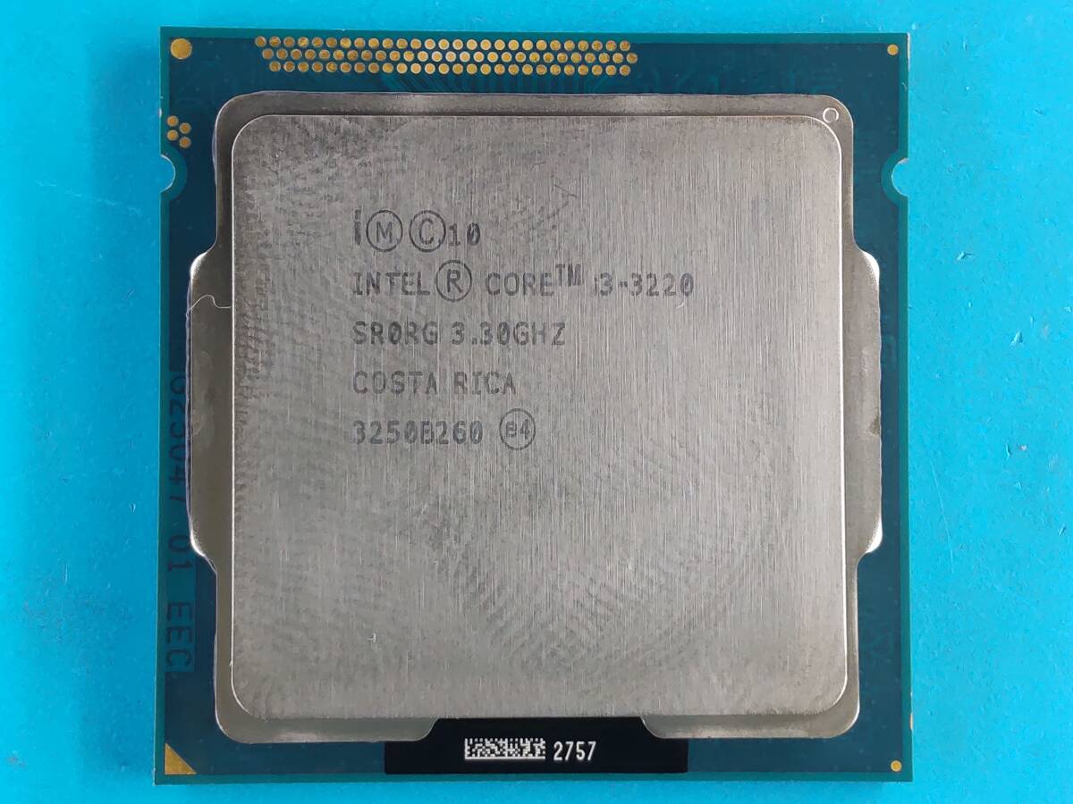 Intel Core i3-8100 2個 i3-3220 2個セット 動作未確認※動作品から抜き取り 47350030319_画像4