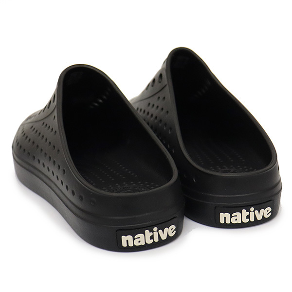 native shoes (ネイティブシューズ) 11113000 JEFFERSON CLOG ジェファーソン シューズ 10-約28.0cm01 JIFFY BLACK / JIFFY BLACK NV006 7-_native shoes