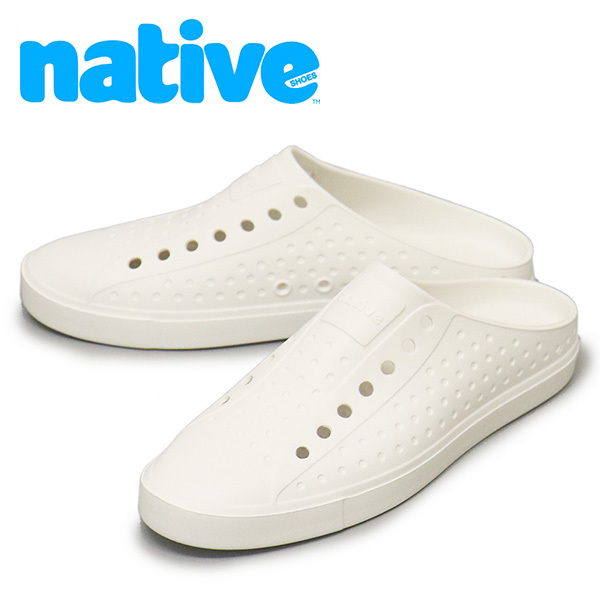 native shoes (ネイティブシューズ) 11113000 JEFFERSON CLOG ジェファーソン シューズ 1999 SHELL WHITE/ SHELL WHITE NV007 5-約23.0cm_native shoes