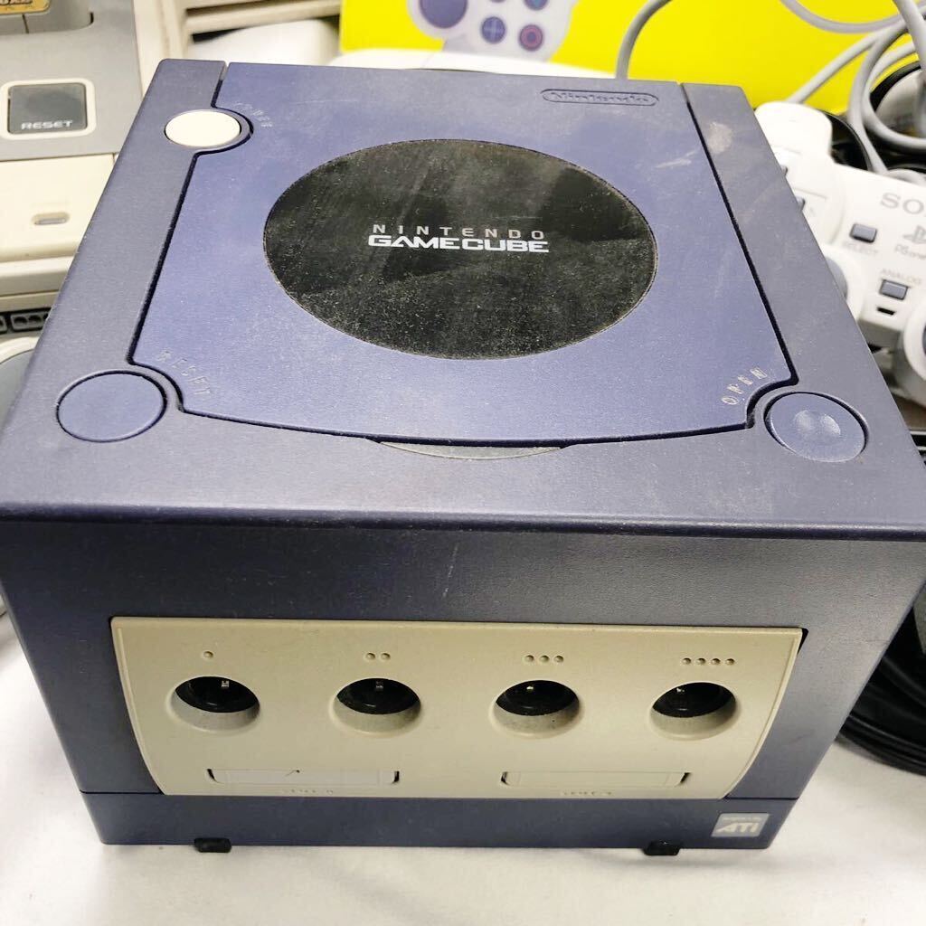 ゲーム本体まとめて◆ゲームキューブ スーパーファミコン PS1 星のカービィ 動作未確認 付属品不揃い 中古 任天堂 Nintendo 中古 KN-F3E7_画像5