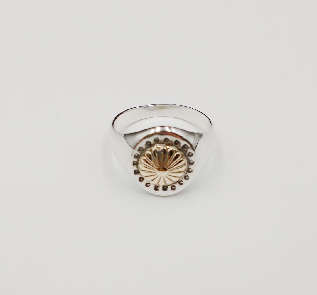 [ prompt decision * free shipping ] VIVIFY K10 Gold × silver ring ring ..GARNI