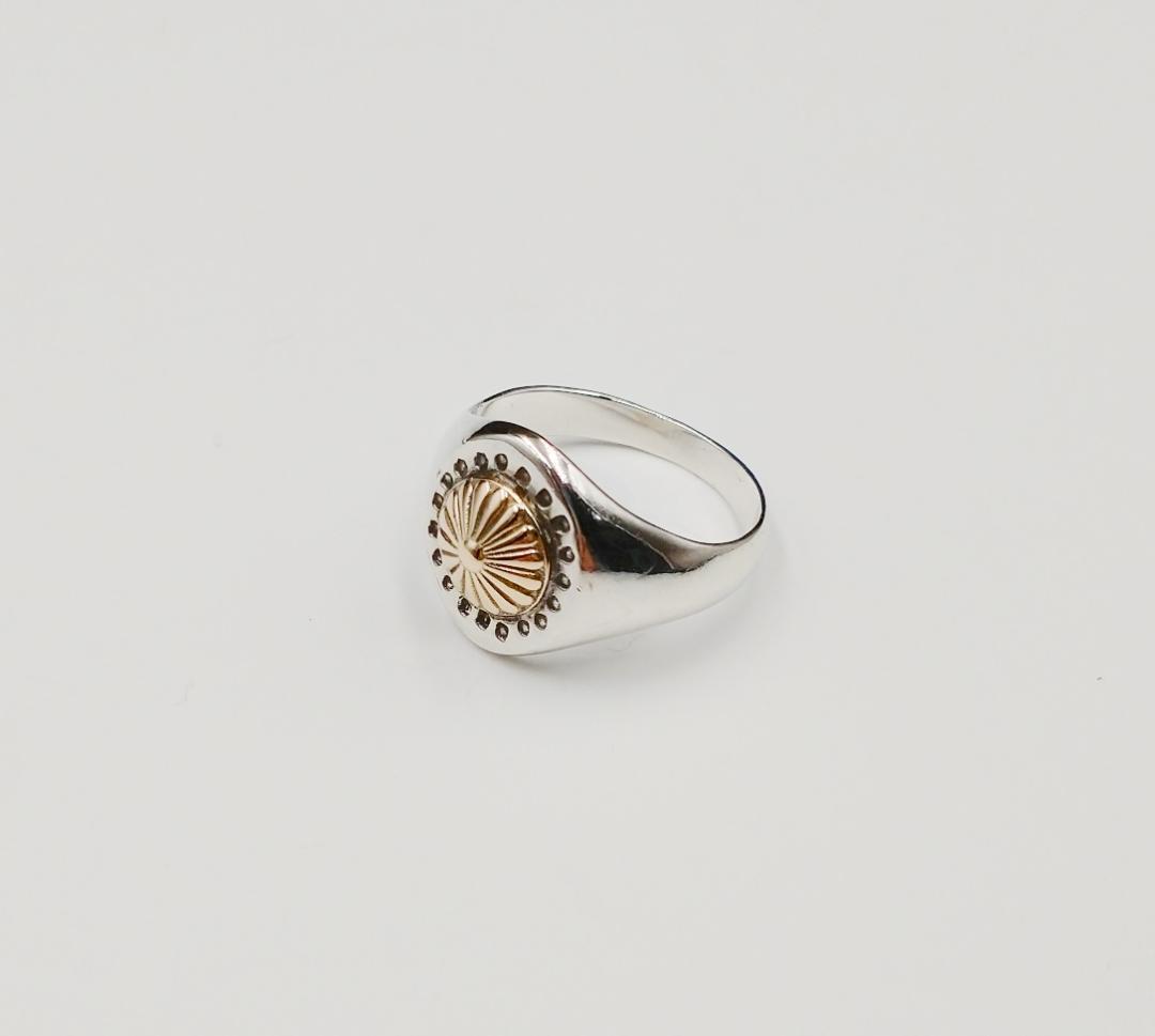 [ prompt decision * free shipping ] VIVIFY K10 Gold × silver ring ring ..GARNI