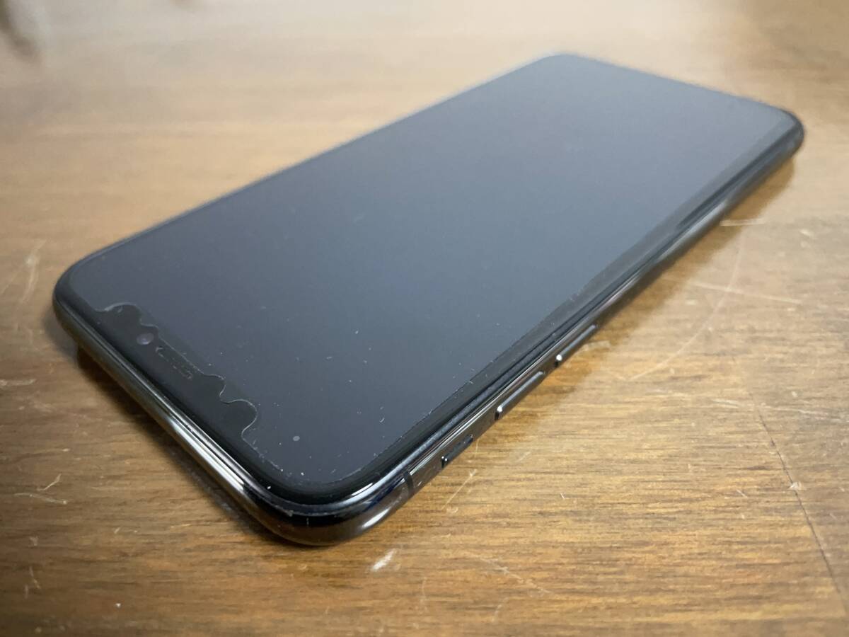 iPhoneX 256GB スペースグレイ ドコモ 残債なし 背面割れ iOS15.3 Docomo アイフォン iPhone 灰 黒 ブラック MQC12J/A DOCOMOの画像6