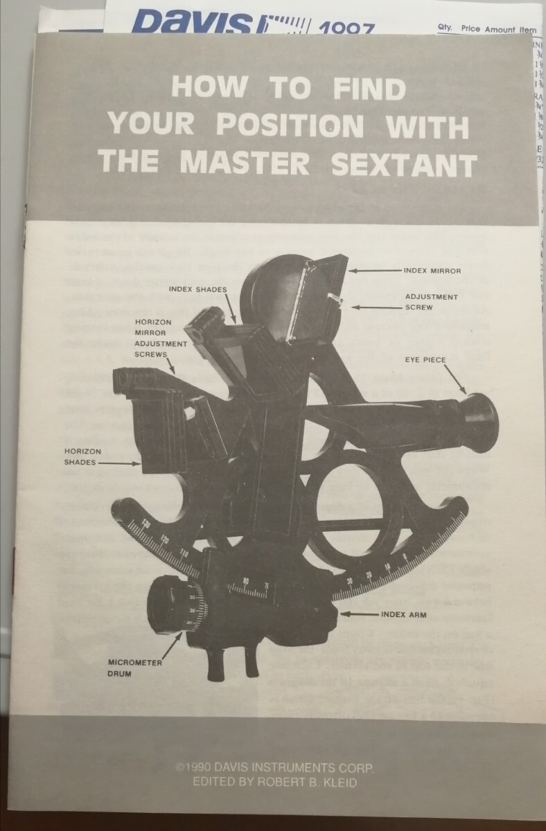 DAVIS MasterSextant Mark15 六分儀_画像2