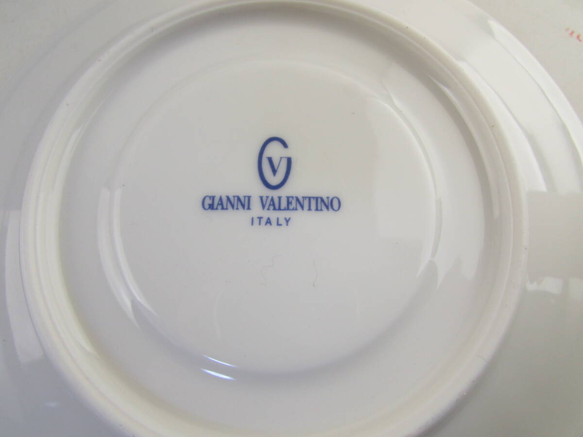 (k6905)GIANNI VALENTINO コーヒーカップ＆ソーサー ５客セット 新品♪の画像4