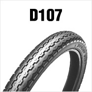 ◎【AZ】ダンロップ D107 2.50-17 38L 4PR カブ用タイヤ 前後セット 1組  新品の画像3