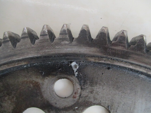 ジムニー ＪＡ２２W ２型（後期）ＡＴ用 ドライブプレート ボルト付き フライホイール （０１）の画像5