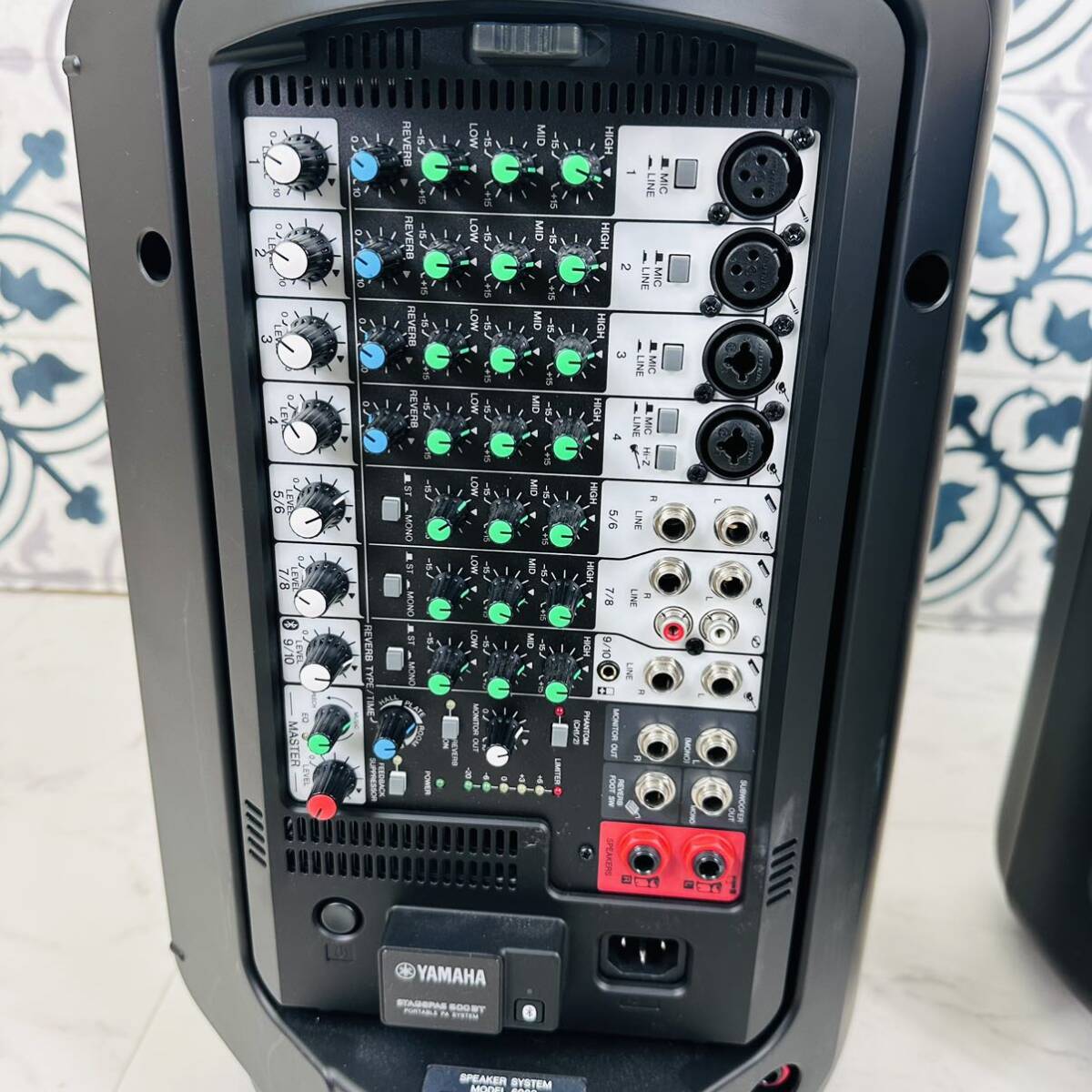 YAMAHA STAGEPAS 600BT 600S ペア ポータブル スピーカー YAMAHA STAGEPAS 600BT 600S ペア ポータブル スピーカー
