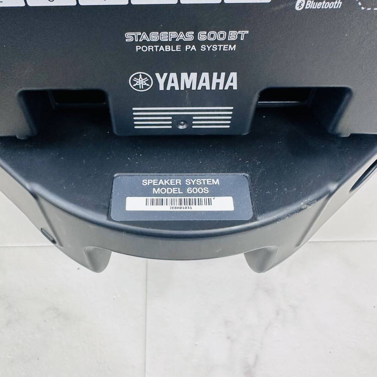 YAMAHA STAGEPAS 600BT 600S ペア ポータブル スピーカー YAMAHA STAGEPAS 600BT 600S ペア ポータブル スピーカー