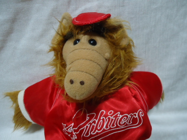 US Burger King 1988 year made ALF Alf 28.5 centimeter puppet soft toy doll decoration thing ORBITERS ①