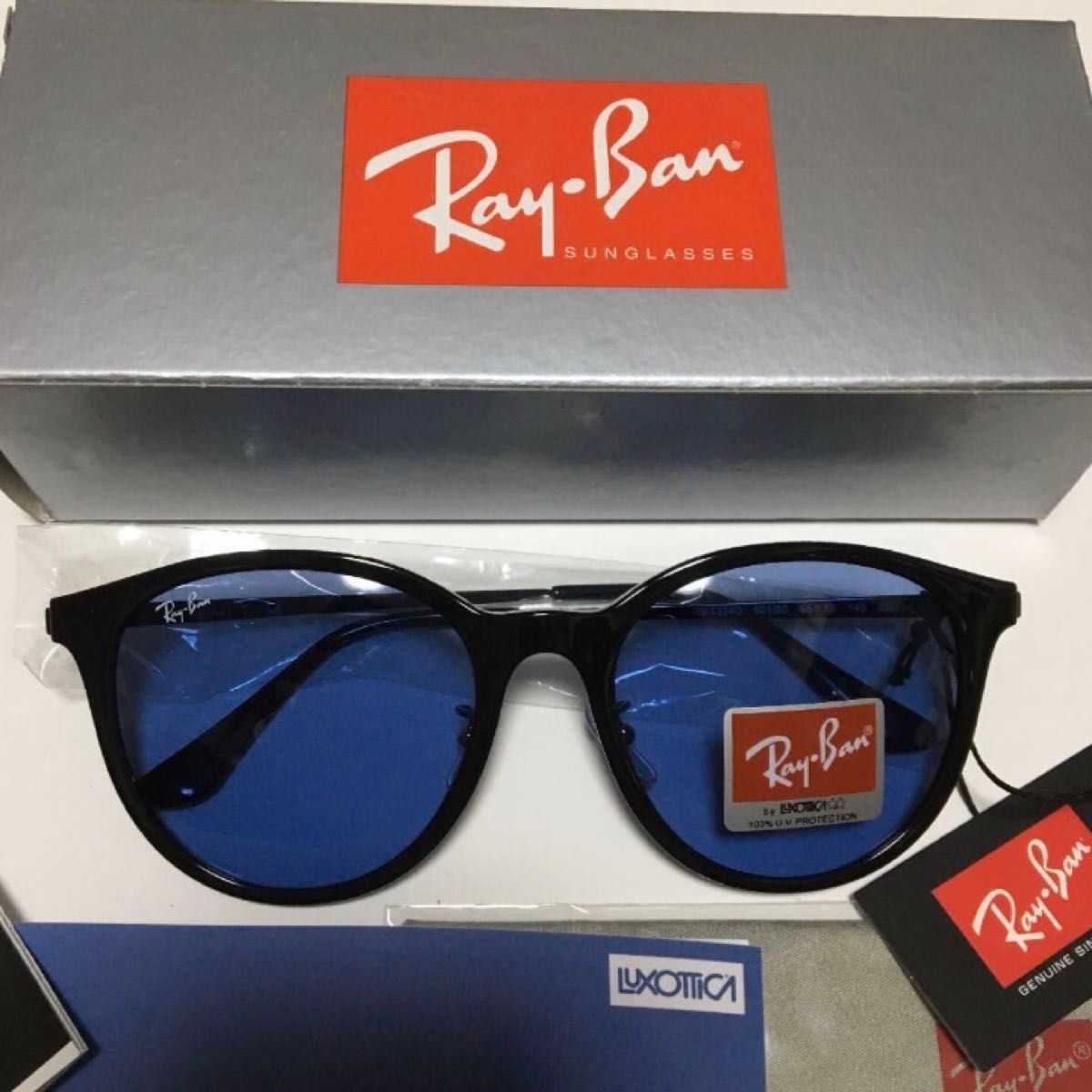 ゴルフコンペ景品余り 新品 レイバン サングラス RB4334D 601/80 メガネ 眼鏡 RB4334  Ray-Ban 