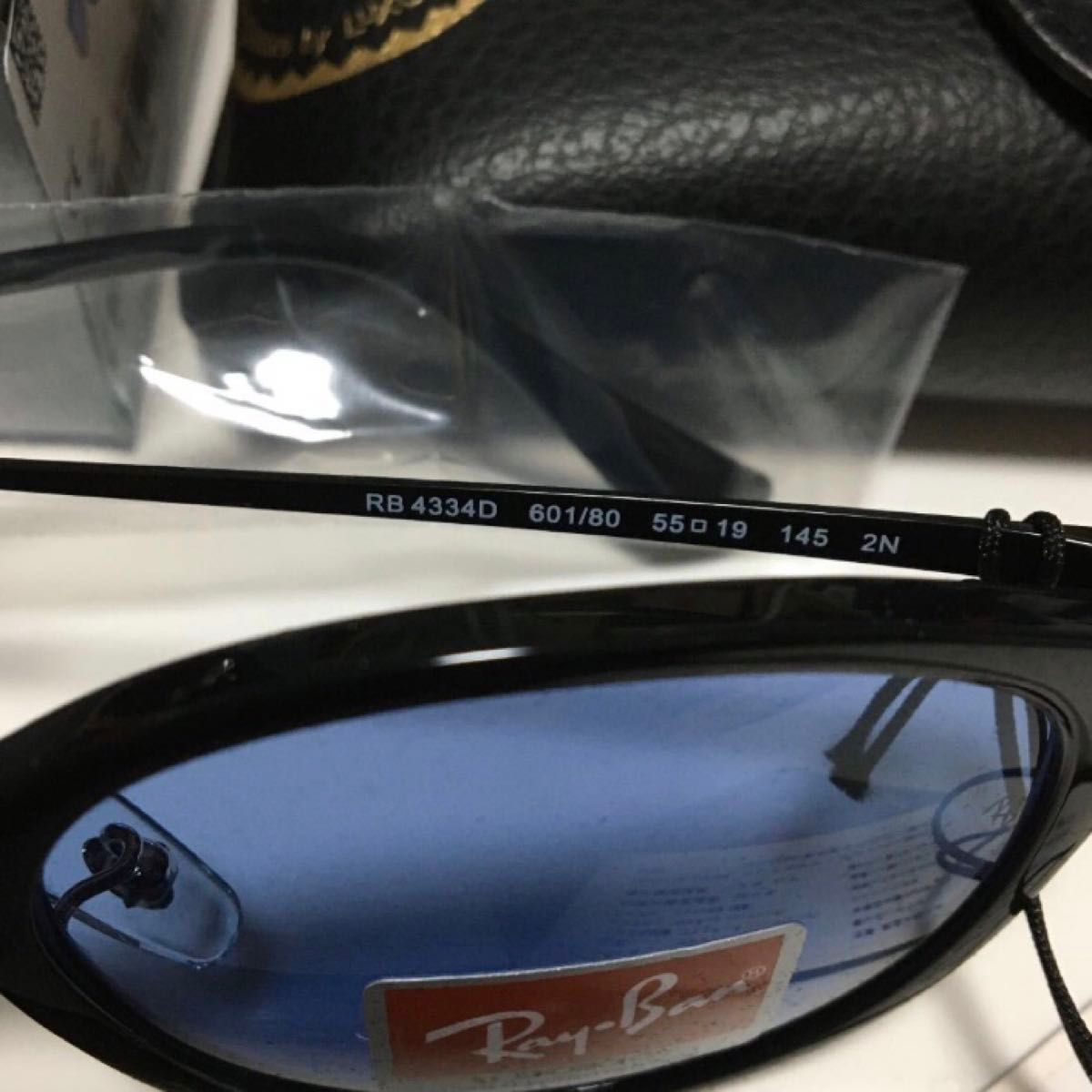 ゴルフコンペ景品余り 新品 レイバン サングラス RB4334D 601/80 メガネ 眼鏡 RB4334  Ray-Ban 