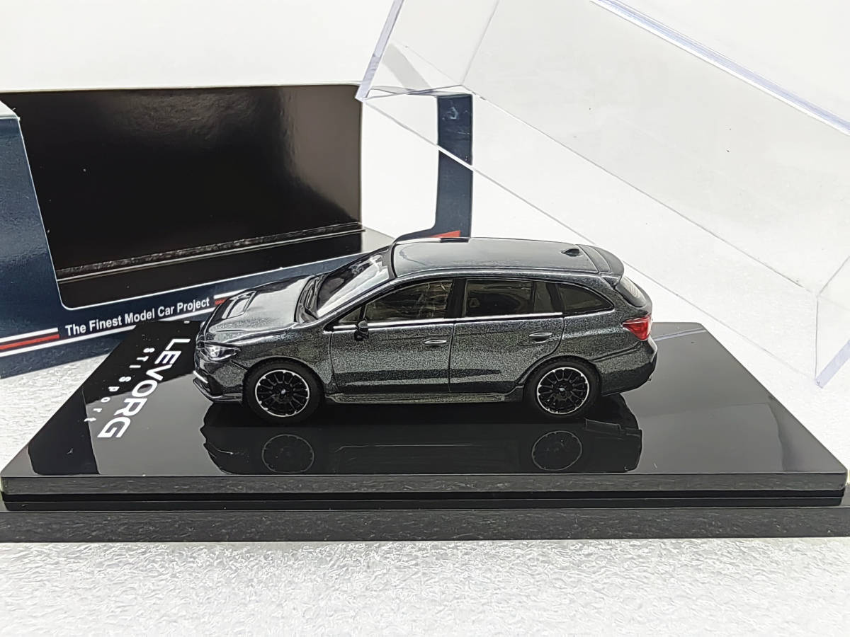 Hobby Japan 1/64 スバル LEVORG STI Sport EyeSight Black Selection VM-F型 グレー_画像2