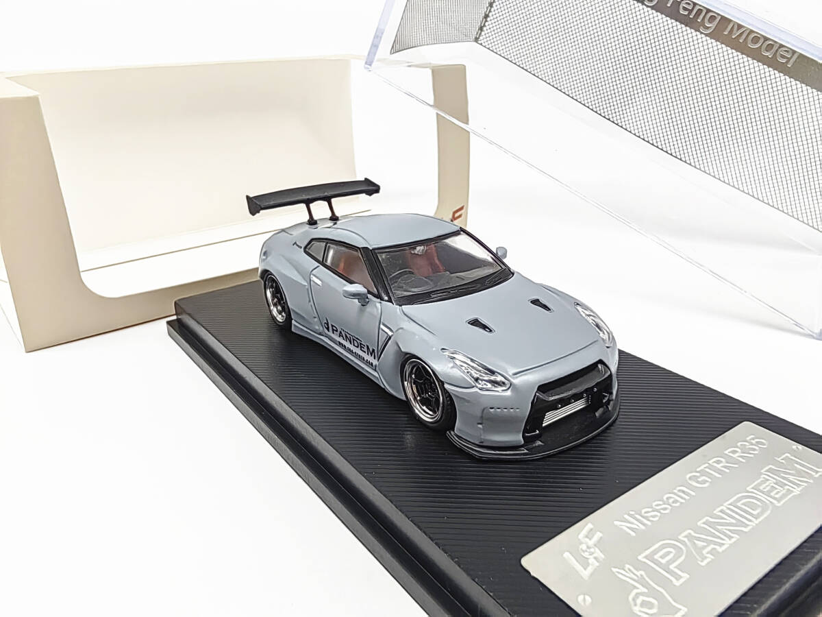 Lang Feng 1/64 ニッサン GTR R35 PANDEM GY_画像4