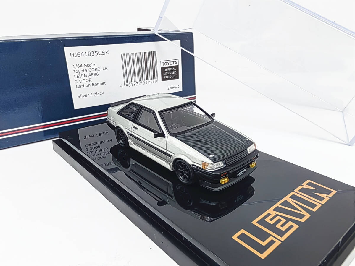 Hobby Japan 1/64 トヨタ カローラ レビン AE86 2 DOOR 9150_画像4