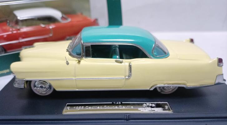 GFCC 1/43 キャディラック Coupe DeVille 1955 YE/GRの画像2