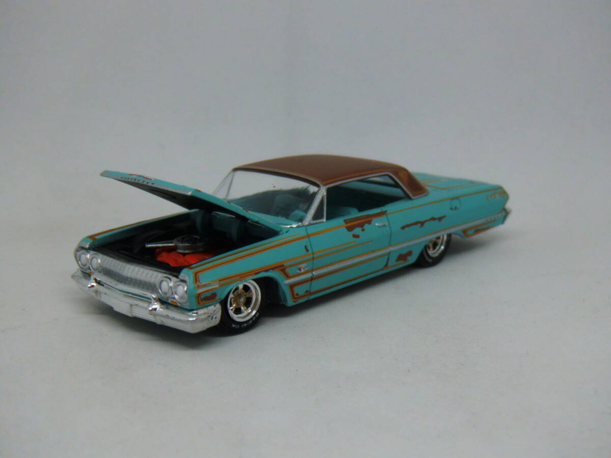 GREENLIGHT CALIFORNIA LOWRIDERS SERIES 3 1963 CHEVROLET IMPALA グリーンライト カリフォルニアローライダー3 1963 シボレーインパラ_画像5