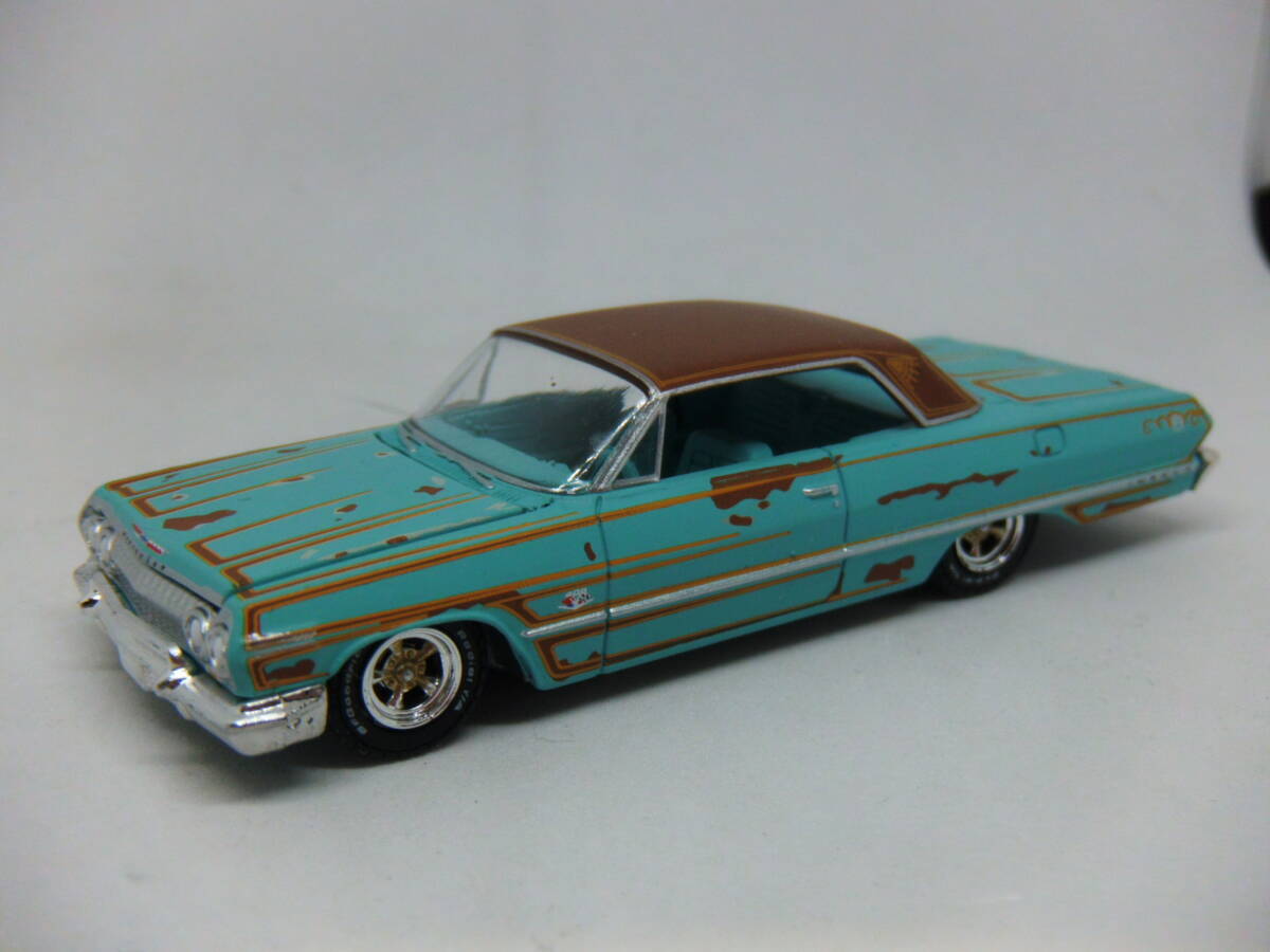 GREENLIGHT CALIFORNIA LOWRIDERS SERIES 3 1963 CHEVROLET IMPALA グリーンライト カリフォルニアローライダー3 1963 シボレーインパラ_画像10