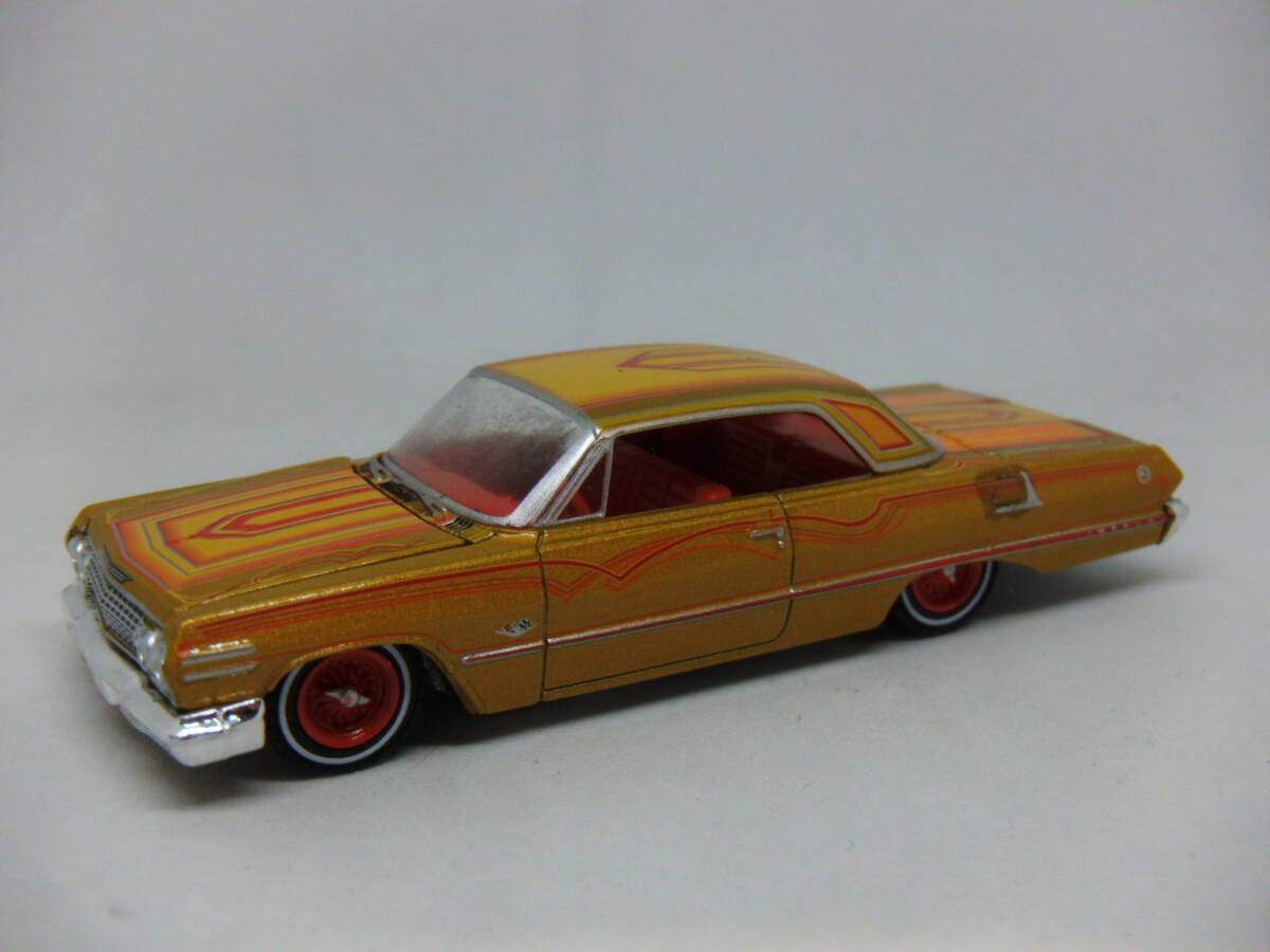 GREENLIGHT CALIFORNIA LOWRIDERS SERIES 4 1963 CHEVOLET IMPALA SS グリーンライト カリフォルニアローライダー4 1963 シボレーインパラ_画像3