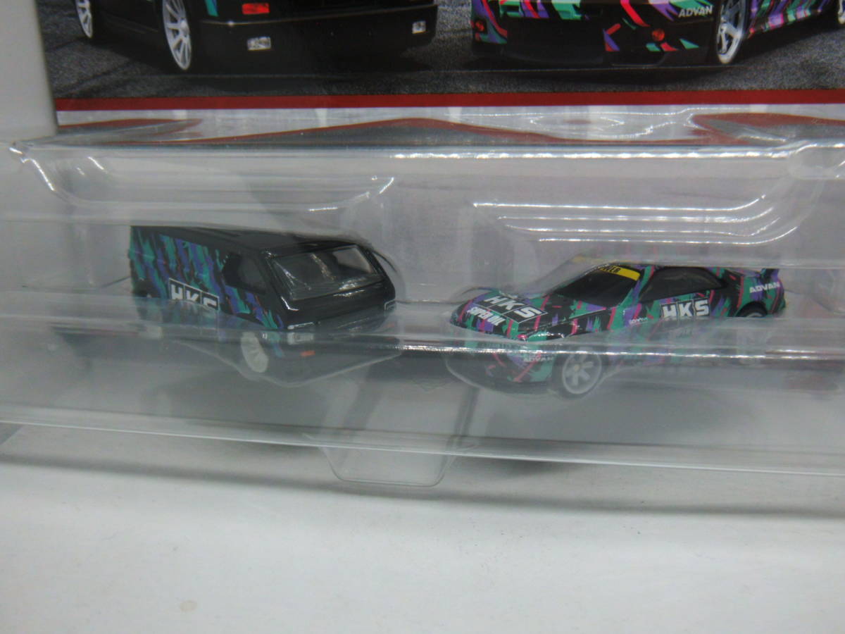 HOTWHEELS PREMIUM 2CARPACK MBK VAN NISSAN SKYLINE GT-R ホットウィールプレミアム MBK VAN ニッサン スカイラインGT-R[BCNR33]_画像3