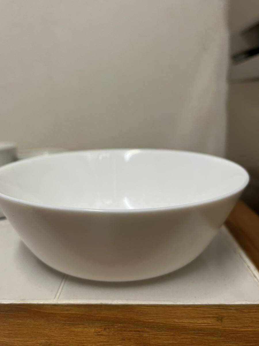 白い食器５点まとめて まとめ売り 白皿 ボウル 調味料入れ ココット皿 ミニ食器 キッチン雑貨 白茶わん 小皿 小鉢 洋食器 の画像5