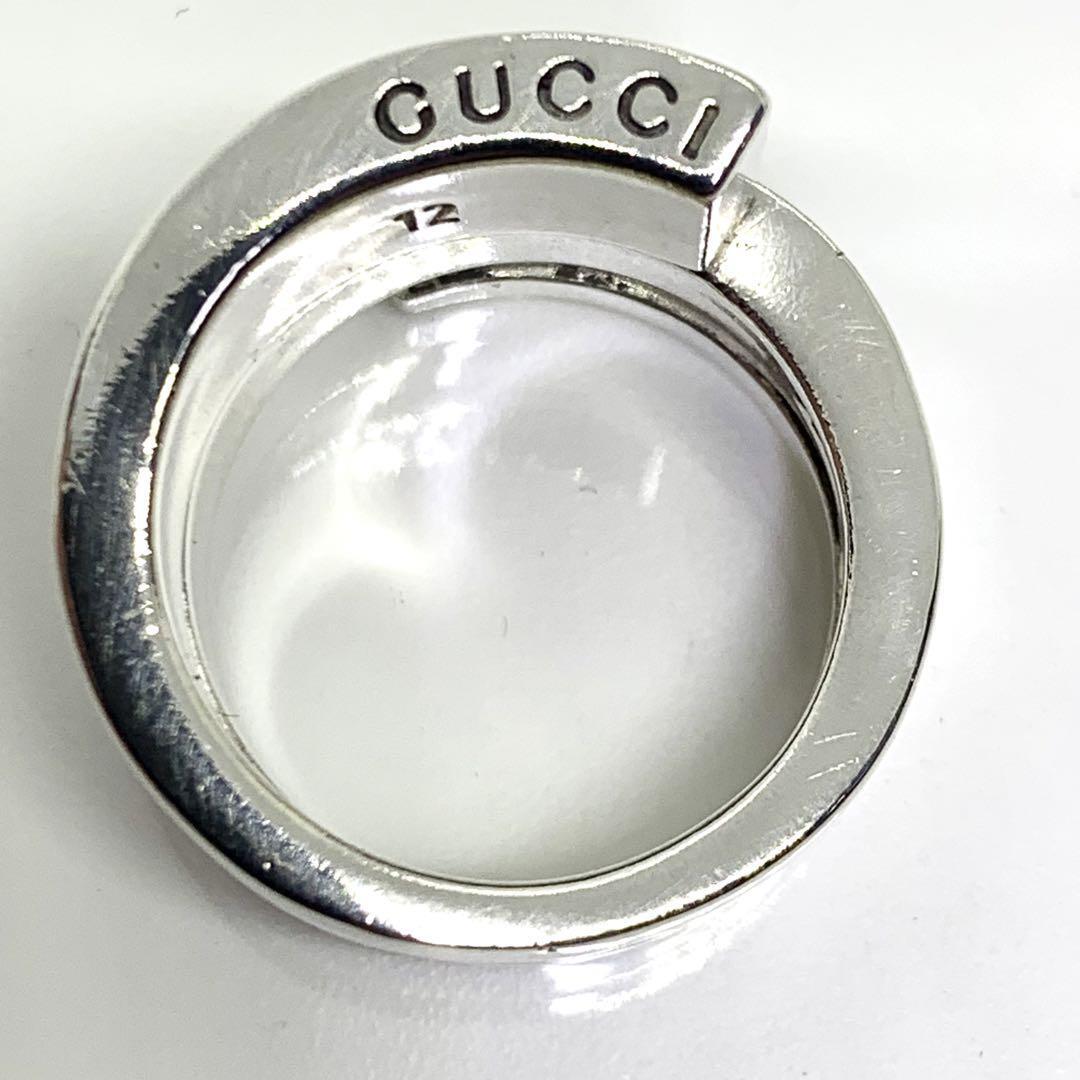 GUCCI グッチ スネークスパイラル シルバー リング 指輪 11号 GUCCI グッチ スネークスパイラル シルバー リング 指輪 11号