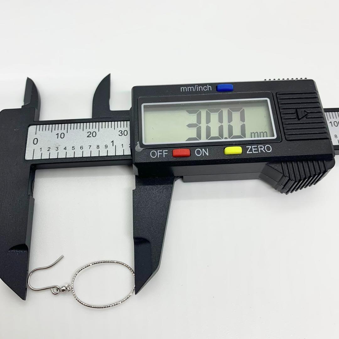 K14WG 0.8g リング型　フックピアス　オシャレ　かわいい