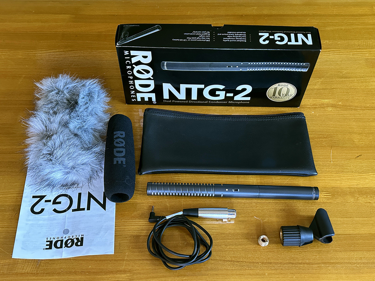 Yahoo!オークション - RODE ロード NTG2コンデンサーマイク ショット