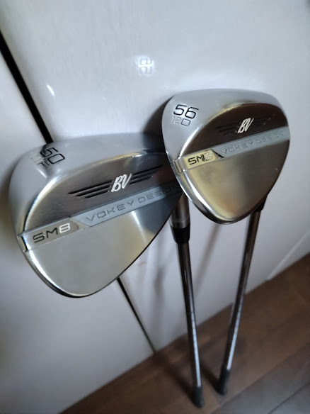 【良品】タイトリスト VOKEY DESIGN SM8 WEDGE ツアークローム 5008F、5612D_画像1