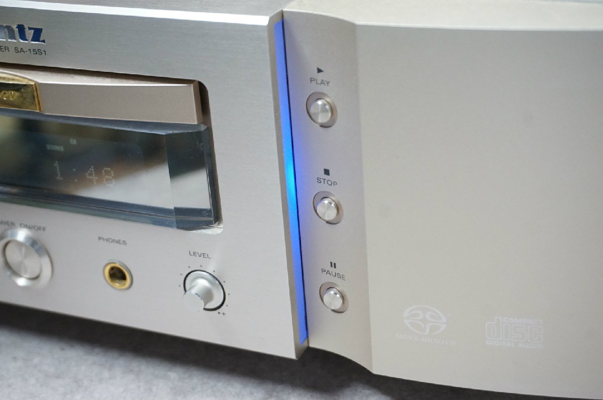 [SK][C4231114] Marantz マランツ SA-15S1 SA/CDプレーヤー 元箱、リモコン付き_画像5