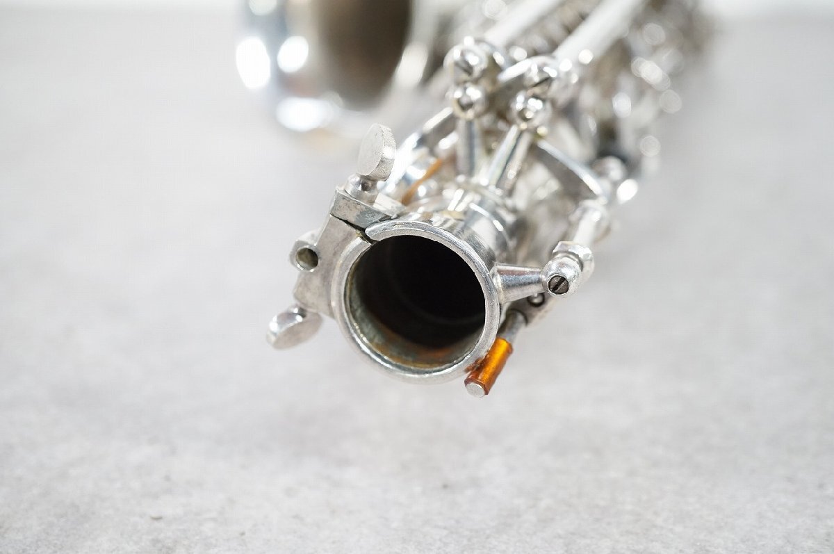 [NZ][C4167912] SELMER cell ma- sax SELMER LON DON MADE IN FRANCE France made silver alto saxophone 
