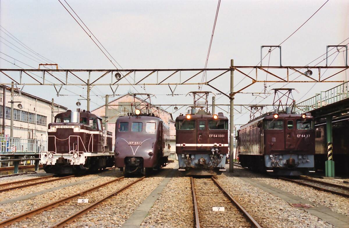 ♪　DE10 1705＆EF55 1＆EF64 1001＆EF64 37　KG写真 ♪　_画像1