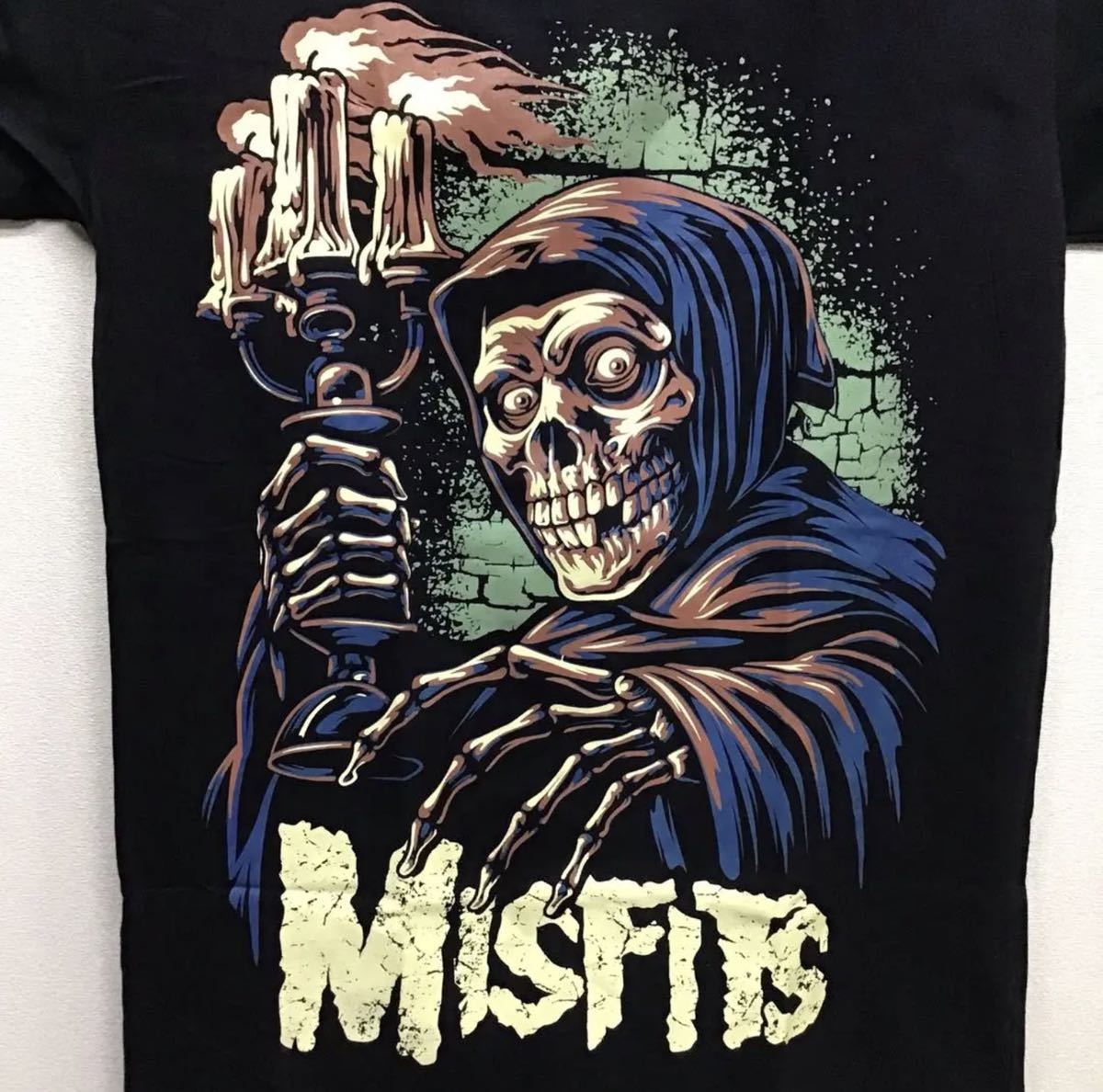 新品 ミスフィッツ Tシャツ M サイズ MISFITS スカル　ロックバンドTシャツ_画像2