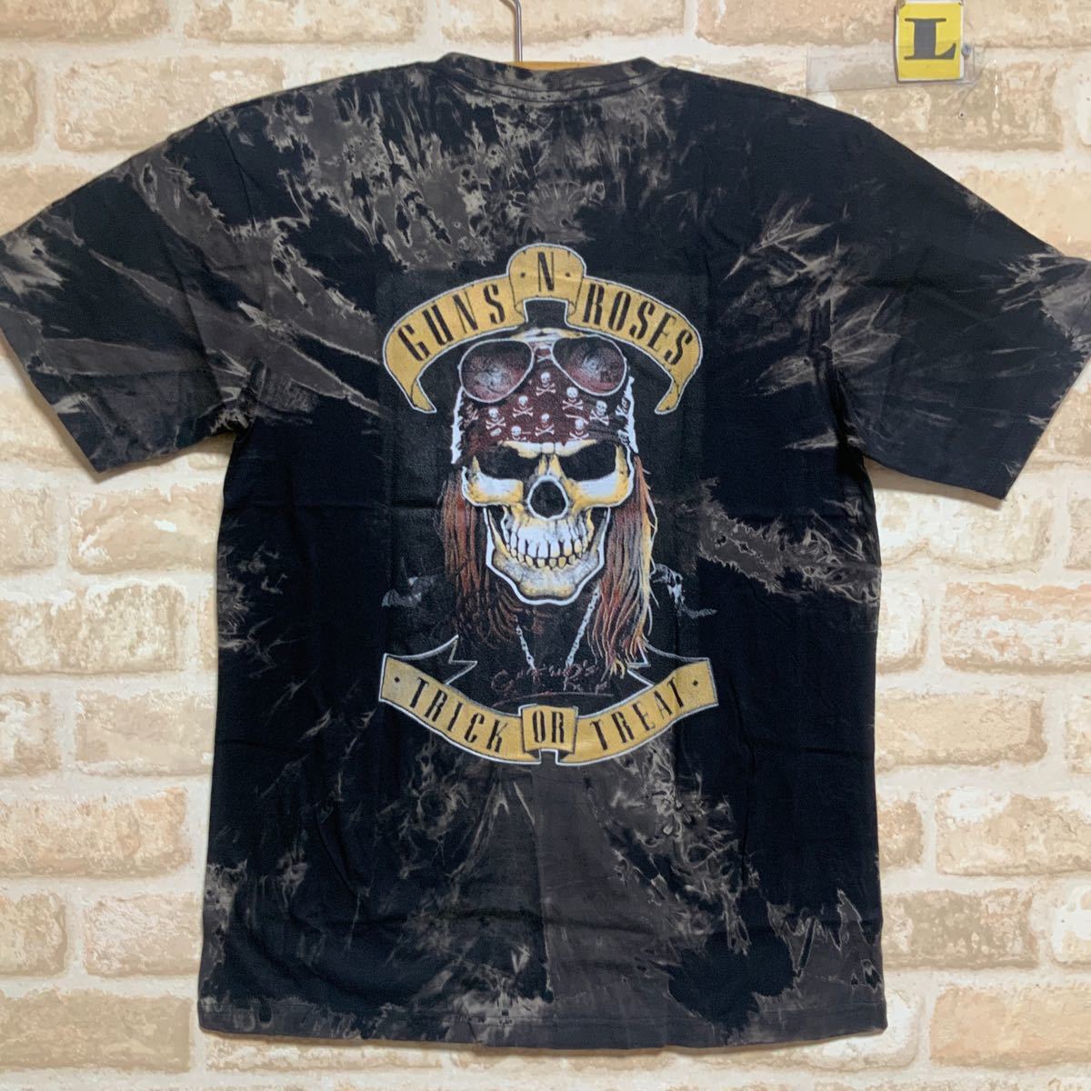 ガンズ アンドローゼズ Tシャツ Lサイズ Guns N' Roses ③バンドTシャツ 半袖の画像3