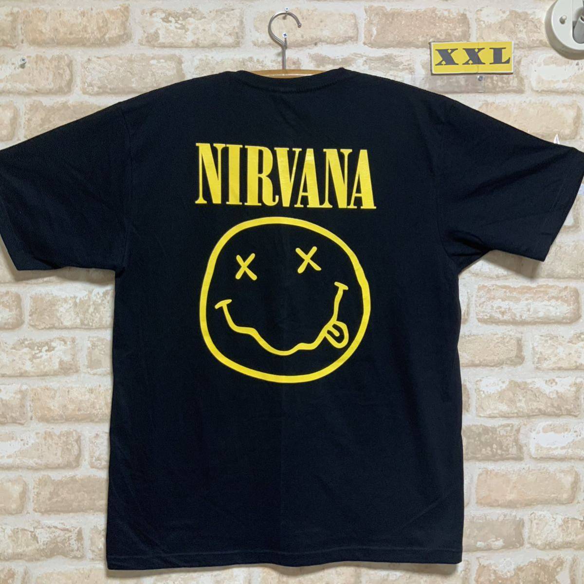 ニルバーナ ニルヴァーナ Tシャツ　XXLサイズ　ニコちゃん　ロックバンド 半袖 NIRVANA_画像1