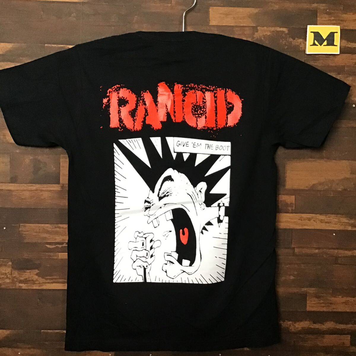 ランシド　Tシャツ　Mサイズ　Rancid ロックバンド_画像3