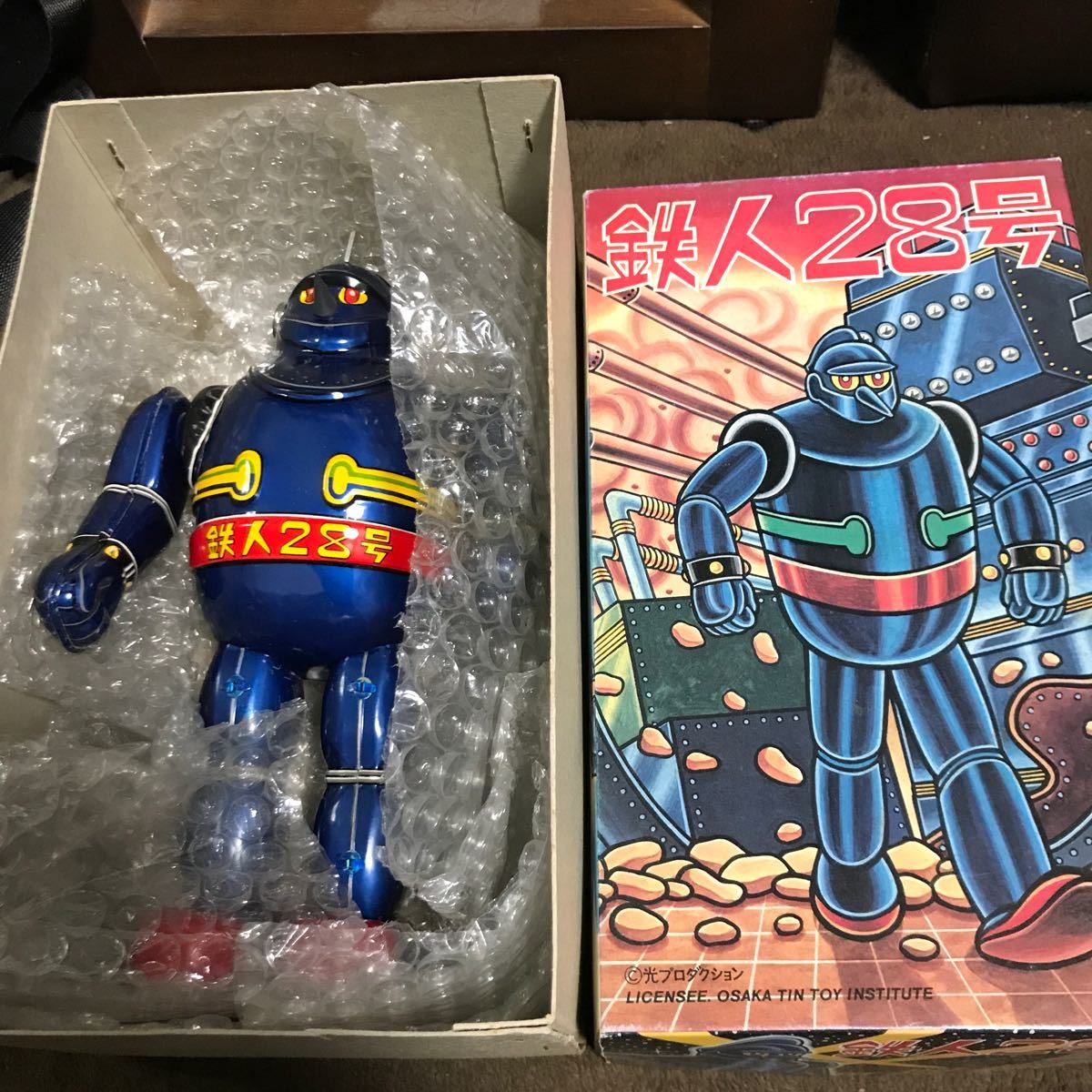 Yahoo!オークション - 【激レア】鉄人28号 ブリキ ロボット昭和 Yahoo!オークション - 【激レア】鉄人28号 ブリキ ロボット昭和