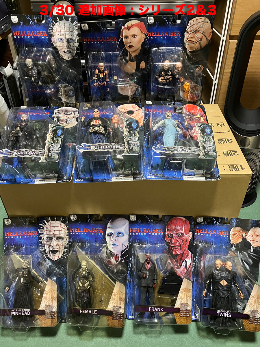 NECA REEL TOYS / ヘルレイザー 17体セット ［新品未開封］　（ネカ リールトイズ ピンヘッド チャタラー HELLRAISER クライブ バーカー）_画像9