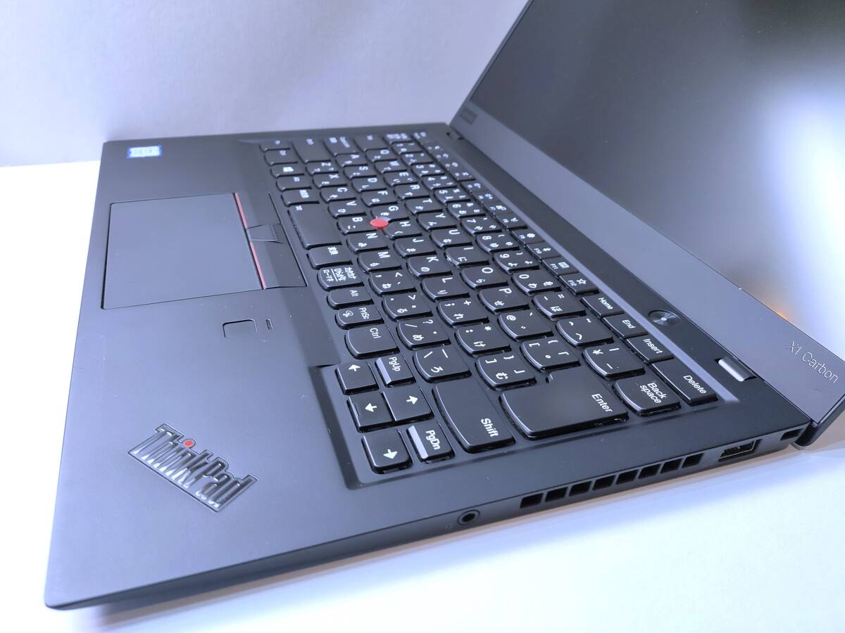 ThinkPad X1 Carbon 6th Gen☆第8世代Core i5-8250U☆Full-HD IPS液晶☆SSD512GB☆Webカメラ☆指紋認証☆Win11Pro☆MS Office_画像5